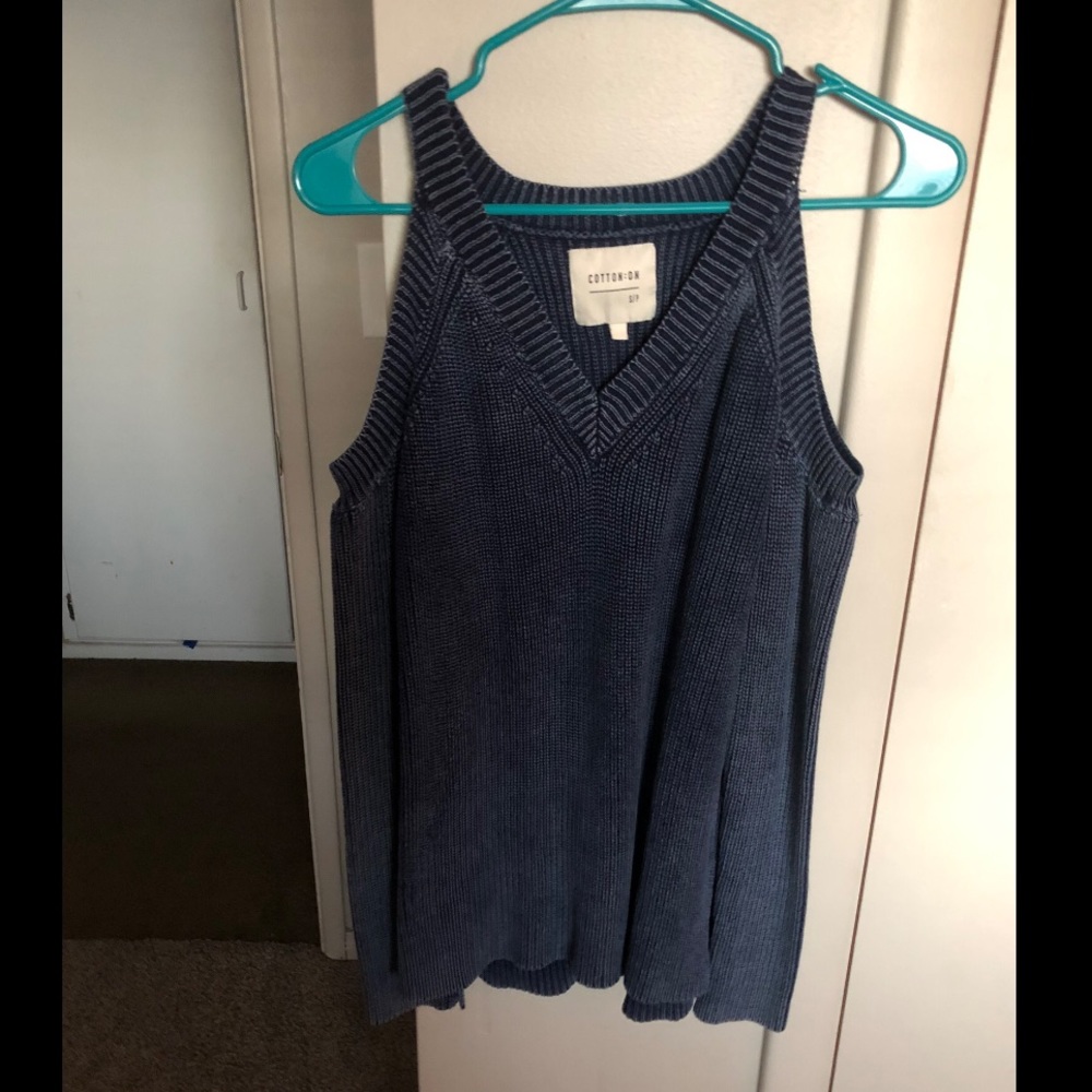 Blue sweater